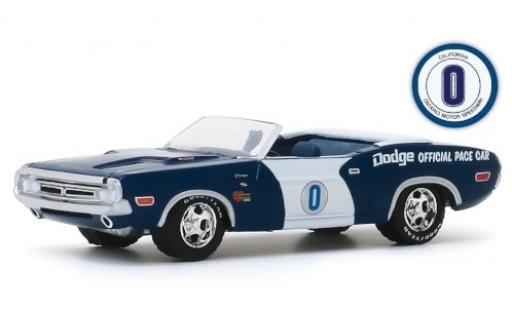 Miniature Dodge Challenger 1/64 Greenlight R/T Cabriolet Ontario Motor Speedway 1971 Official Pace Car Dodge Challenger 1/64 Greenlight R/T Cabriolet Ontario Motor Speedway 1971 Official Pace Car miniature