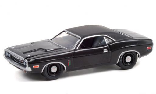Miniature Dodge Challenger 1/64 Greenlight R/T noire 1970 The Black Ghost Dodge Challenger 1/64 Greenlight R/T noire 1970 The Black Ghost miniature