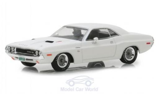 Miniature Dodge Challenger 1/43 Greenlight R/T blanche Vanishing Point 1970 Dodge Challenger 1/43 Greenlight R/T blanche Vanishing Point 1970 miniature
