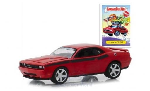 Miniature Dodge Challenger 1/64 Greenlight rouge GarbagePailKids 2012 Clutch Clint Dodge Challenger 1/64 Greenlight rouge GarbagePailKids 2012 Clutch Clint miniature