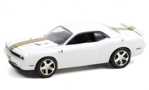 Miniature Dodge Challenger 1/64 Greenlight RT blanche/Dekor Hurst Performance 2009 Dodge Challenger 1/64 Greenlight RT blanche/Dekor Hurst Performance 2009 miniature