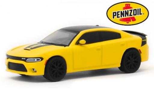 Miniature Dodge Charger 1/64 Greenlight Daytona HEMI jaune/matt-noire Pennzoil 2017 Dodge Charger 1/64 Greenlight Daytona HEMI jaune/matt-noire Pennzoil 2017 miniature