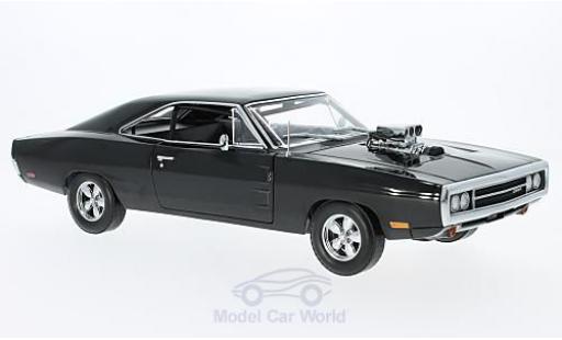 Miniature Dodge Charger 1/18 Greenlight noire Fast & Furious 2001 Doms 1970 Dodge Charger 1/18 Greenlight noire Fast & Furious 2001 Doms 1970 miniature