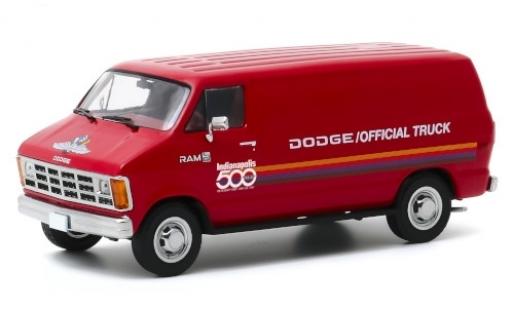 Miniature Dodge RAM 1/43 Greenlight B 150 rouge/Dekor Indianapolis 500 1987 71st Annual 500 Mile Race Official Truck Dodge RAM 1/43 Greenlight B 150 rouge/Dekor Indianapolis 500 1987 71st Annual 500 Mile Race Official Truck miniature