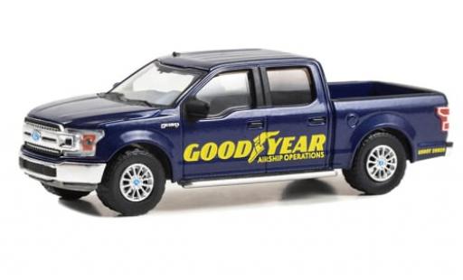 Miniature Ford F-1 1/64 Greenlight 50 bleue Goodyear 2020 1:64 Ford F-1 1/64 Greenlight 50 bleue Goodyear 2020 1:64 miniature