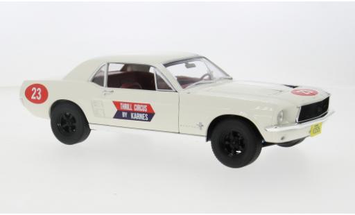 Miniature Ford Mustang 1/18 Greenlight Coupe beige/Dekor 1967 1:18 Ford Mustang 1/18 Greenlight Coupe beige/Dekor 1967 1:18 miniature
