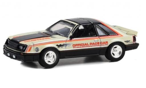 Miniature Ford Mustang 1/64 Greenlight Offical Pace Car Indianapolis 500 1979 1:64 Ford Mustang 1/64 Greenlight Offical Pace Car Indianapolis 500 1979 1:64 miniature