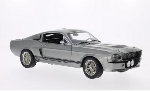 Miniature Shelby GT 500 1/18 Greenlight Ford Mustang metallise grise Gone in 60 Seconds 1967 1:18 Shelby GT 500 1/18 Greenlight Ford Mustang metallise grise Gone in 60 Seconds 1967 1:18 miniature