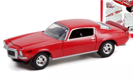 Miniature Chevrolet Camaro 1/64 Greenlight rouge 1970 Chevrolet Camaro 1/64 Greenlight rouge 1970 miniature