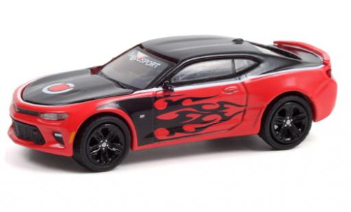 Miniature Chevrolet Camaro 1/64 Greenlight SS rouge/noire Diablo Sport 2016 Chevrolet Camaro 1/64 Greenlight SS rouge/noire Diablo Sport 2016 miniature
