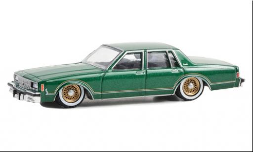 Miniature Chevrolet Impala 1/64 Greenlight metallise vert 1985 Chevrolet Impala 1/64 Greenlight metallise vert 1985 miniature