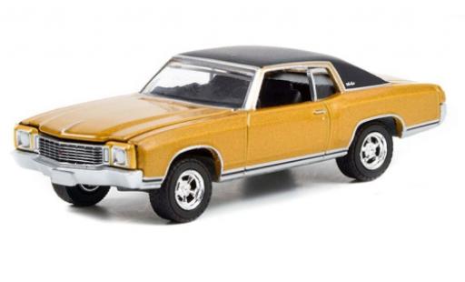 Miniature Chevrolet Monte Carlo 1/64 Greenlight gold/noire Counting Cars 1972 Chevrolet Monte Carlo 1/64 Greenlight gold/noire Counting Cars 1972 miniature