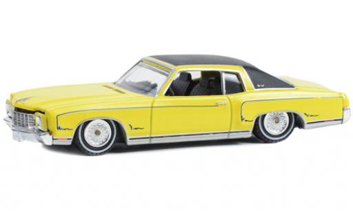Miniature Chevrolet Monte Carlo 1/64 Greenlight jaune/noire 1971 Chevrolet Monte Carlo 1/64 Greenlight jaune/noire 1971 miniature