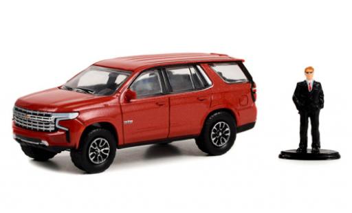 Miniature Chevrolet Tahoe 1/64 Greenlight LT Texas Edition rouge 2022 Chevrolet Tahoe 1/64 Greenlight LT Texas Edition rouge 2022 miniature