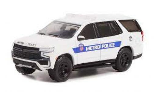 Miniature Chevrolet Tahoe 1/64 Greenlight Police Pursuit Vehicle Houston Metro Police 2021 Chevrolet Tahoe 1/64 Greenlight Police Pursuit Vehicle Houston Metro Police 2021 miniature