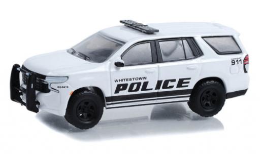 Miniature Chevrolet Tahoe 1/64 Greenlight Police Pursuit Vehicle Whitestown Metroplotitan Police Department 2022 Chevrolet Tahoe 1/64 Greenlight Police Pursuit Vehicle Whitestown Metroplotitan Police Department 2022 miniature