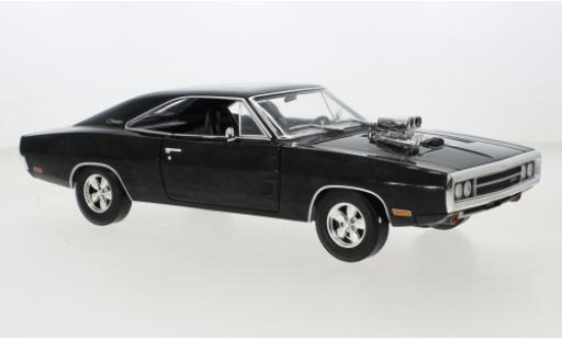 Miniature Dodge Charger 1/18 Greenlight noire 1970 Dodge Charger 1/18 Greenlight noire 1970 miniature