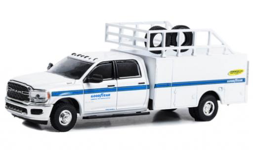 Miniature RAM 3 1/64 Greenlight Dodge 500 Dually Tire Service Truck Goodyear 2021 RAM 3 1/64 Greenlight Dodge 500 Dually Tire Service Truck Goodyear 2021 miniature