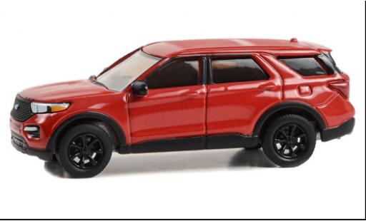 Miniature Ford Explorer 1/64 Greenlight ST rouge 2023 Ford Explorer 1/64 Greenlight ST rouge 2023 miniature