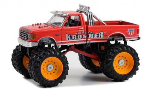 Miniature Ford F-250 1/64 Greenlight Krimson Krusher 1989 Ford F-250 1/64 Greenlight Krimson Krusher 1989 miniature