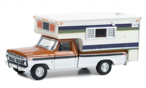Miniature Ford F-250 1/64 Greenlight le cuivre/blanche 1976 Ford F-250 1/64 Greenlight le cuivre/blanche 1976 miniature