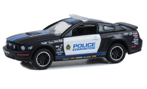 Miniature Ford Mustang 1/64 Greenlight GT Blue Line Racing 2009 Ford Mustang 1/64 Greenlight GT Blue Line Racing 2009 miniature