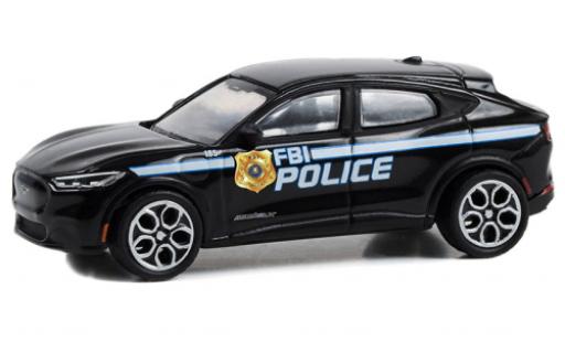 Miniature Ford Mustang 1/64 Greenlight Mach-E GT FBI Police 2022 Ford Mustang 1/64 Greenlight Mach-E GT FBI Police 2022 miniature