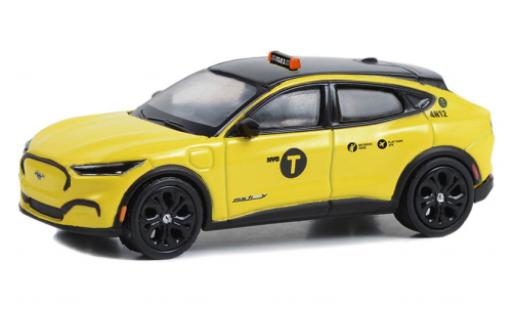 Miniature Ford Mustang 1/64 Greenlight Mach E Nouveau York Taxi 2022 Ford Mustang 1/64 Greenlight Mach E Nouveau York Taxi 2022 miniature