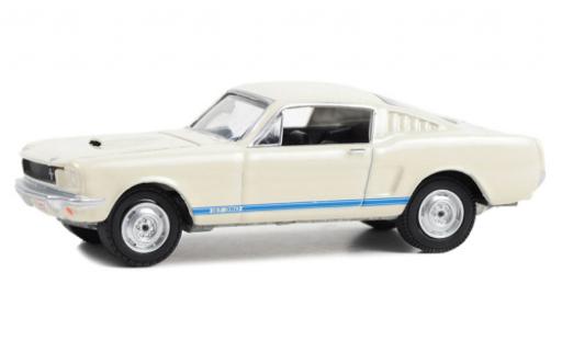 Miniature Shelby GT 350 1/64 Greenlight Ford Mustang blanche 1965 Shelby GT 350 1/64 Greenlight Ford Mustang blanche 1965 miniature