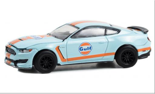 Miniature Shelby GT 350 1/64 Greenlight Ford Mustang Gulf 2020 Shelby GT 350 1/64 Greenlight Ford Mustang Gulf 2020 miniature
