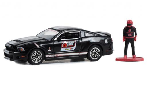 Miniature Shelby GT 500 1/64 Greenlight Ford Mustang noire/Décorer 2010 Shelby GT 500 1/64 Greenlight Ford Mustang noire/Décorer 2010 miniature