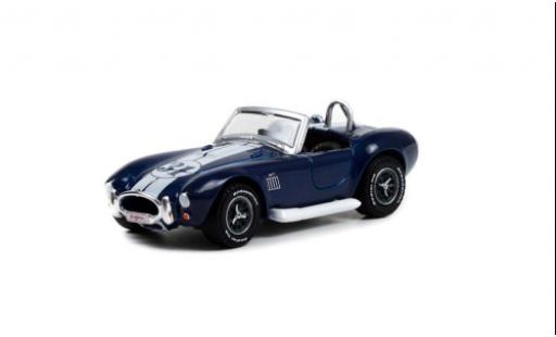 Miniature Shelby Cobra 1/64 Greenlight CSX 4000 Roadster metallise bleue/blanche 1965 Shelby Cobra 1/64 Greenlight CSX 4000 Roadster metallise bleue/blanche 1965 miniature