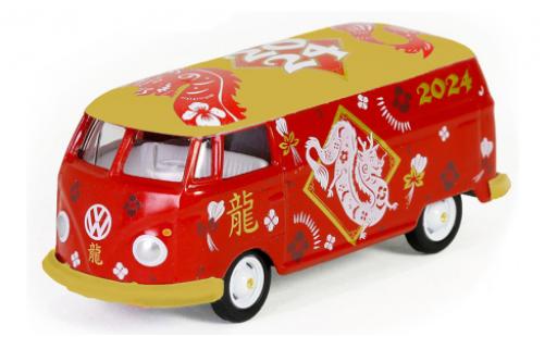 Miniature Volkswagen T1 1/64 Greenlight fourgon 2024 - Year Of The Dragon Volkswagen T1 1/64 Greenlight fourgon 2024 - Year Of The Dragon miniature