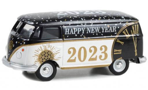 Miniature Volkswagen T1 1/64 Greenlight fourgon Happy Nouveau Year 2023 Volkswagen T1 1/64 Greenlight fourgon Happy Nouveau Year 2023 miniature