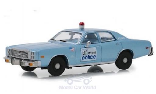 Miniature Plymouth Fury 1/43 Greenlight Detroit Police 1977 Beverly Hills Cop Plymouth Fury 1/43 Greenlight Detroit Police 1977 Beverly Hills Cop miniature