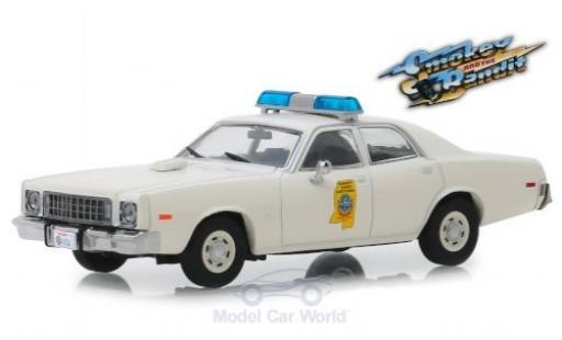Miniature Plymouth Fury 1/43 Greenlight Mississippi Highway Patrol 1975 Smokey and the Bandit Plymouth Fury 1/43 Greenlight Mississippi Highway Patrol 1975 Smokey and the Bandit miniature