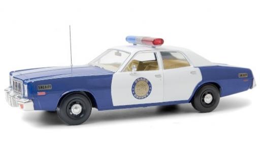 Miniature Plymouth Fury 1/43 Greenlight Osage County Sheriff 1975 Plymouth Fury 1/43 Greenlight Osage County Sheriff 1975 miniature