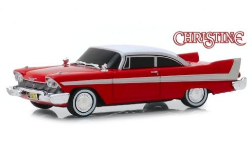 Miniature Plymouth Fury 1/43 Greenlight rouge/blanche Christine 1958 Evil Version (getönte Scheiben) Plymouth Fury 1/43 Greenlight rouge/blanche Christine 1958 Evil Version (getönte Scheiben) miniature