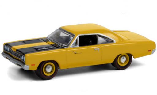 Miniature Plymouth Road Runner 1/64 Greenlight jaune/noire 1969 Pawn Stars Plymouth Road Runner 1/64 Greenlight jaune/noire 1969 Pawn Stars miniature