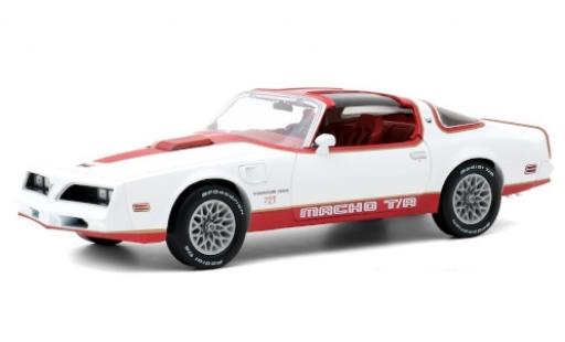 Miniature Pontiac Firebird 1/18 Greenlight Macho Trans Am by Mecham Design blanche/rouge 1978 Pontiac Firebird 1/18 Greenlight Macho Trans Am by Mecham Design blanche/rouge 1978 miniature