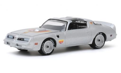 Miniature Pontiac Firebird 1/64 Greenlight TA grise/Dekor Fire Am 1979 Pontiac Firebird 1/64 Greenlight TA grise/Dekor Fire Am 1979 miniature