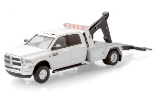 Miniature RAM 3 1/64 Greenlight 500 Laramie Wrecker blanche 2018 RAM 3 1/64 Greenlight 500 Laramie Wrecker blanche 2018 miniature