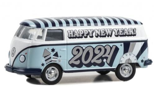 Miniature Volkswagen T2 1/64 Greenlight Kastenwagen Happy New Year 2024 1:64 Volkswagen T2 1/64 Greenlight Kastenwagen Happy New Year 2024 1:64 miniature