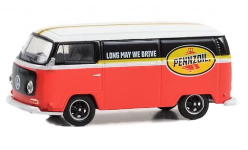 Miniature Volkswagen T2 1/64 Greenlight Kastenwagen Pennzoil 1969 1:64 Volkswagen T2 1/64 Greenlight Kastenwagen Pennzoil 1969 1:64 miniature