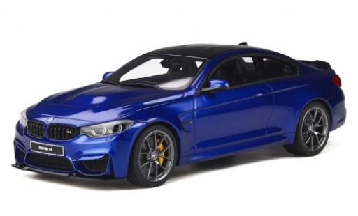 Miniature Bmw M4 1/18 GT Spirit CS (F82) metallise bleue 2017 Bmw M4 1/18 GT Spirit CS (F82) metallise bleue 2017 miniature