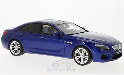 Miniature Bmw M6 1/18 GT Spirit Gran Coupe metallise bleue Bmw M6 1/18 GT Spirit Gran Coupe metallise bleue miniature