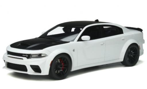 Miniature Dodge Charger 1/18 GT Spirit SRT Hellcat Redeye blanche/matt-noire 2021 Dodge Charger 1/18 GT Spirit SRT Hellcat Redeye blanche/matt-noire 2021 miniature