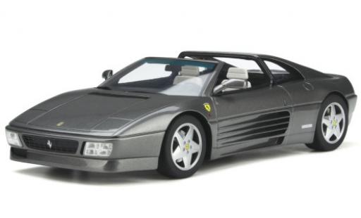 Miniature Ferrari 348 1/18 GT Spirit GTS metallise grise 1993 Ferrari 348 1/18 GT Spirit GTS metallise grise 1993 miniature