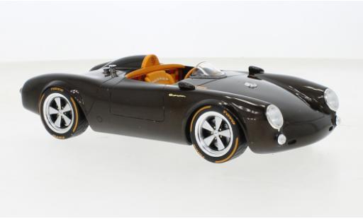 Miniature Porsche 550 1/18 GT Spirit Spyder by Slang500 and Josibal marron 2019 Porsche 550 1/18 GT Spirit Spyder by Slang500 and Josibal marron 2019 miniature