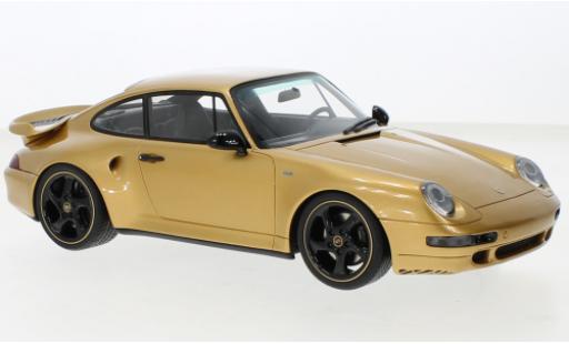 Miniature Porsche 991 Turbo S 1/18 GT Spirit 911 (993) Projct Gold doré 2018 Porsche 991 Turbo S 1/18 GT Spirit 911 (993) Projct Gold doré 2018 miniature